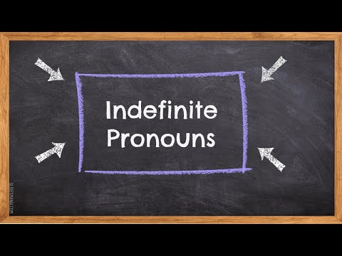 The Indefinite Pronouns – English grammar (Some , any , every , no )