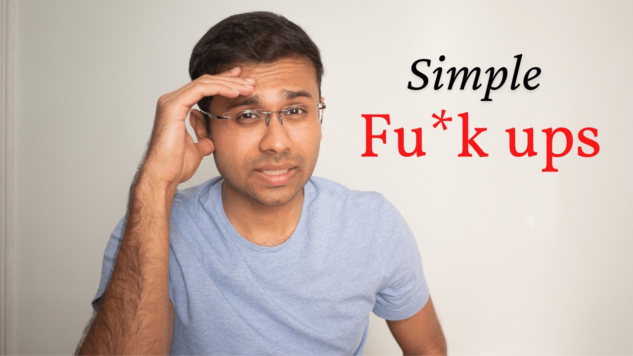 ALL THE MISTAKES I Made in Med School ALL THE MISTAKES I Made in Med School