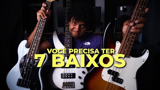 Quantos BAIXOS um baixista REALMENTE precisa?