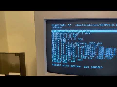 Creating a Merlin Assembler disk for my Apple iie using ADT Pro