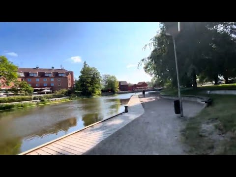 🇸🇪#nyköping. One of Sweden’s Oldest Towns, walk Tour to ‘Hamnen’.