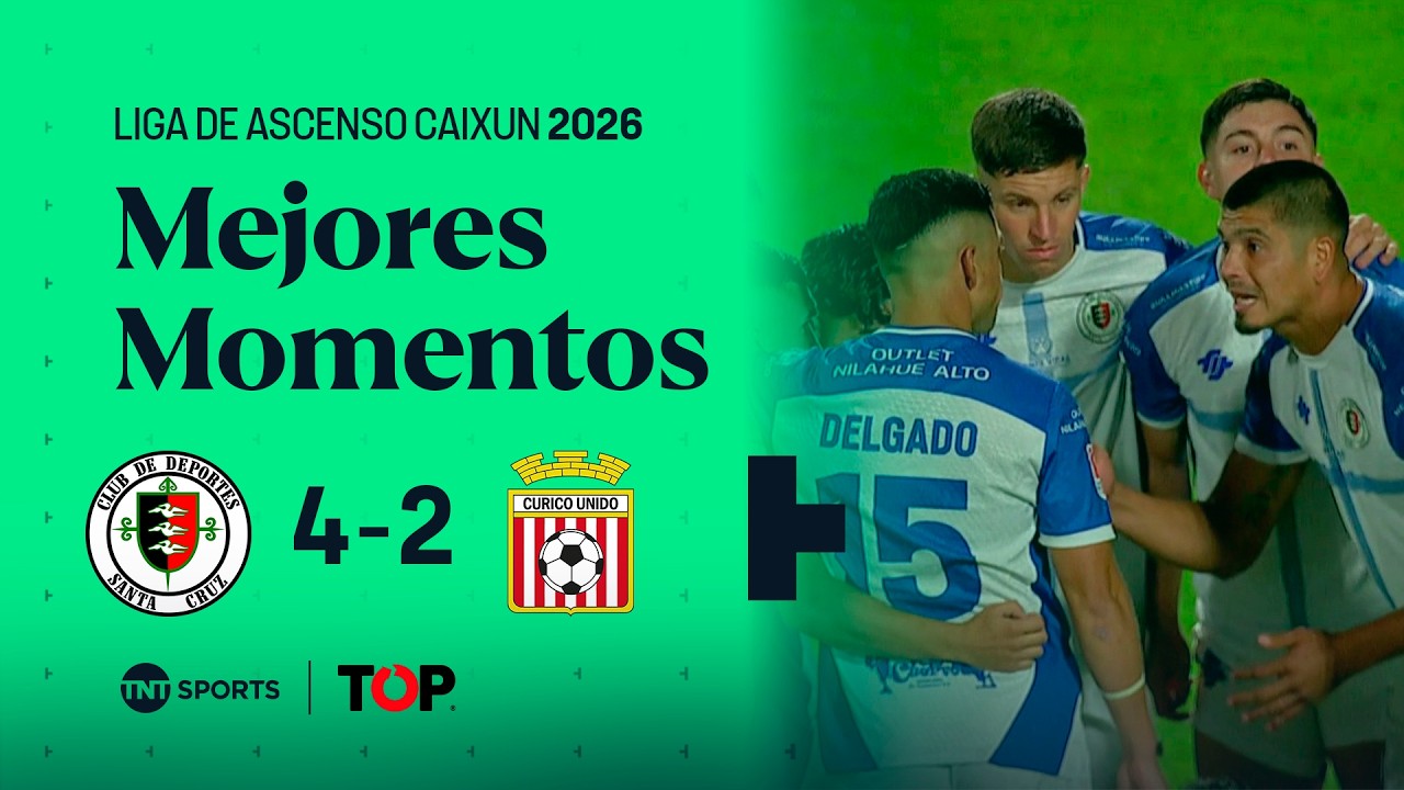 Deportes Santa Cruz vs Curicó Unido Highlights