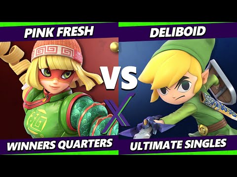 S@X 511 - Pink Fresh (Min Min) Vs. Deliboid (Toon Link) Smash Ultimate - SSBU