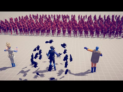 ONE PUNCH MAN & SUPER & DARK PEASANT vs 100x EVERY UNIT - Totally Accurate Battle Simulator TABS