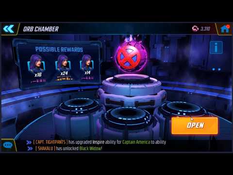 INSANE ORB OPENING - RED STAR CONTINUES!! - MARVEL STRIKE FORCE - MSF
