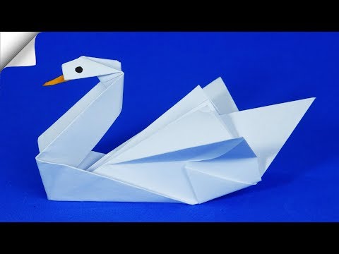 DIY paper crafts Paper swan