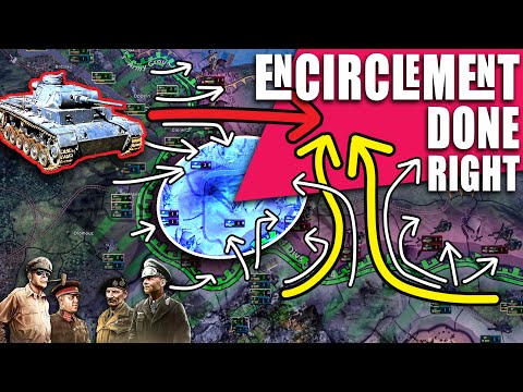 HOI4 Encirclement Guide | How to Encircle PROPERLY  (2023)