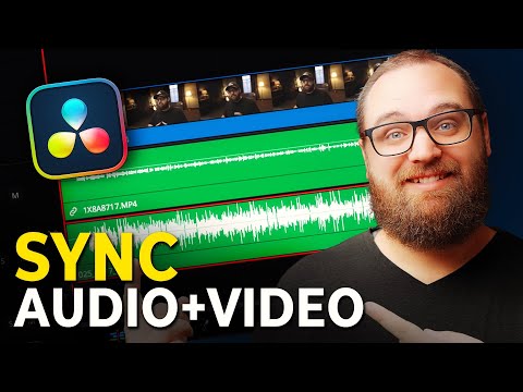 How to Sync Audio and Video in DaVinci Resolve (Fast & Easy Tutorial)