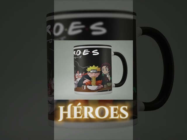 Vídeo relacionado con TAZA MÁGICA HEROES ARMADURAS DORADAS caballeros anime magic mug