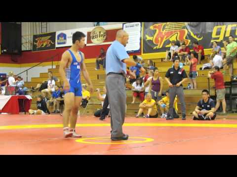 2012 Pre-Junior Canada Cup: 58 kg Final Ahmed Shamiya (Hamilton) vs. Moun Hyuk Lim (KOR)