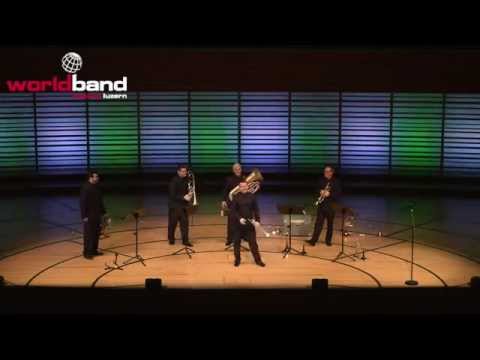 Boston Brass plays Green Hornet @ World Band Festival Luzern 2015