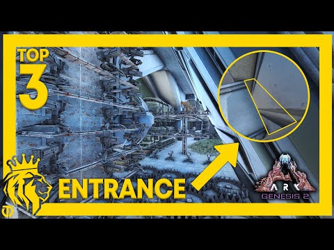 TOP 3 UNSEEN Rat Holes W/ FULL Base Designs on Genesis 2 | ARK: Survival Evolved