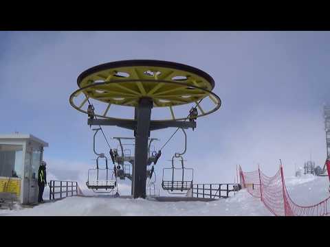 Risalita integrale seggiovia Graffer "Palon" - Monte Bondone (TN) / Sessellift / Stollift / 缆车