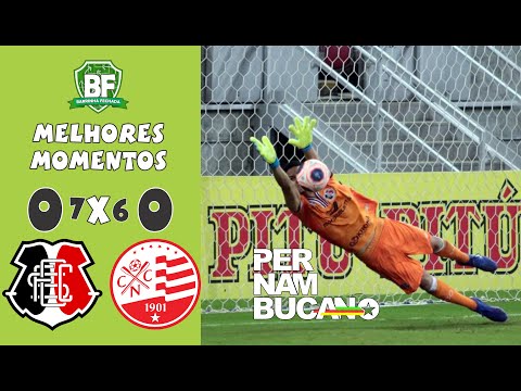 Santa Cruz (7)0x0(6) Náutico | Melhores Lances | Campeonato Pernambucano 2020 | Barrinha Fechada