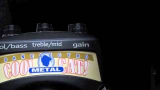 Video thumbnail for Danelectro Cool Cat Metal CM-1 with Epiphone Lespaul Studio by Mario Paredes