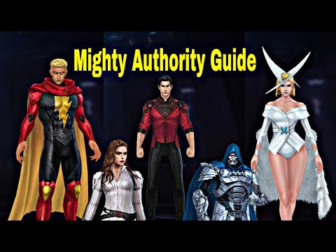 Top 15 Characters Rank For Mighty Authority And Mighty Authority Guide - Marvel Future Fight
