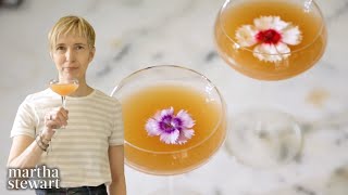 REFRESHING Lillet Rose Summer Cocktail Recipe with Victoria Spencer | Homeschool | Everyday Food