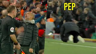 Pep Guardiola Epic Reactions Vs Liverpool