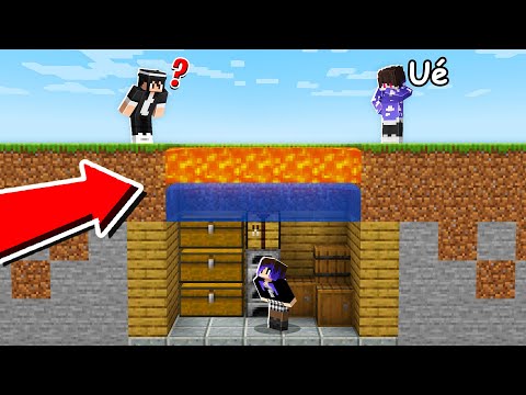IMPOSSÍVEL ENCONTRAREM MEUS ITENS NESSA BASE SECRETA! - Minecraft Irmandade 2 Ep. 13