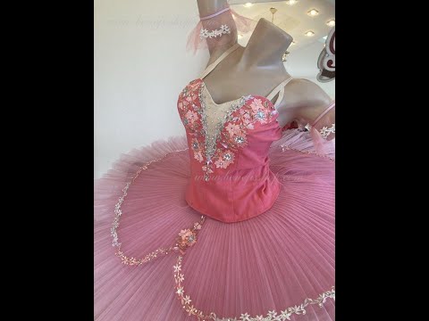 БАЛЕТНЫЙ КОСТЮМ P 0472A - video 2