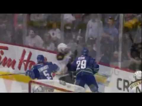 Aaron Rome nails Milan Lucic