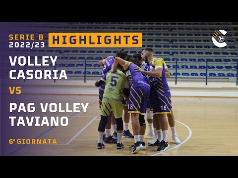 Volley Casoria - PAG Volley Taviano 0-3 | Highlights | Pallavolo Serie B Maschile