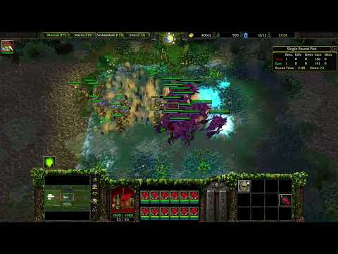 Castle Fight 12 Adamant Golems vs 12 Anni. Who WIns?