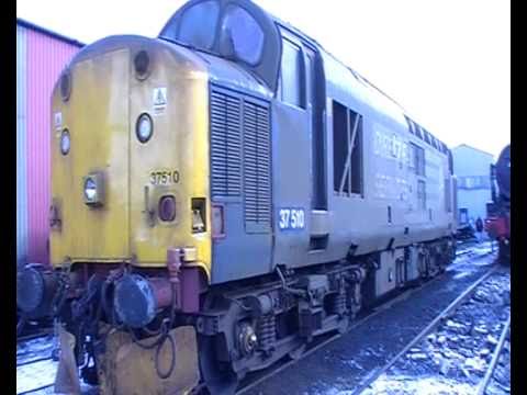50 Years of the class 37 Celebration at Crewe Heritage Centre Part 1