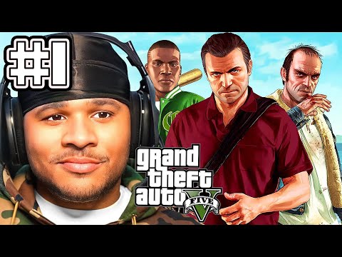 My First Time Playing GTA 5 Story Mode… (Part 1)