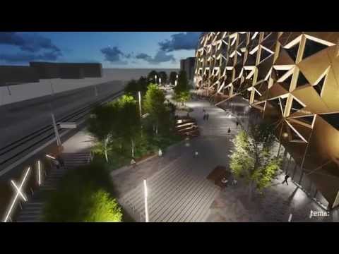 Juvelen, Uppsalas nya landmärke. Tema - arkitektur, landskapsarkitektur, projektledning