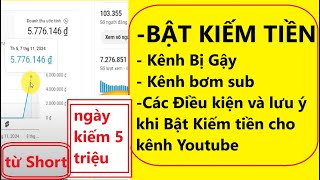 Hướng dẫn cách bật kiếm tiền youtube, kênh nào đủ điều kiện -  Hỗ trợ Bật kiếm tiền cho kênh youtube
