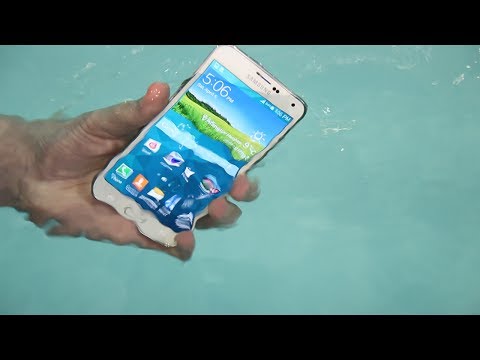samsung Galaxy S5 放入洗衣機