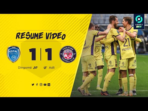 #ESTACTFC Le résumé vidéo de Troyes/TFC, 24ème journée de Ligue 2 BKT