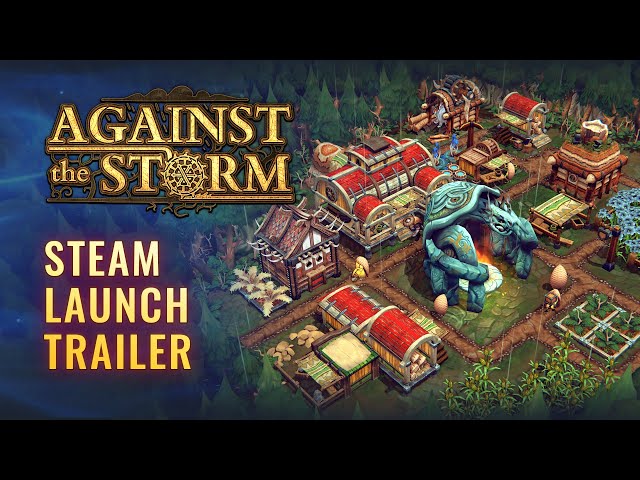 Rain-soaked city builder Against The Storm gets a custom game mode