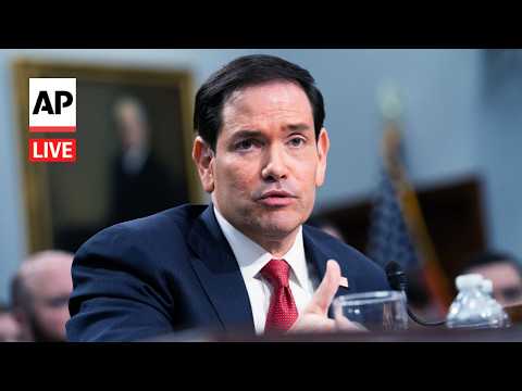 LIVE: Marco Rubio testifies before House panel for first time since Iran war began