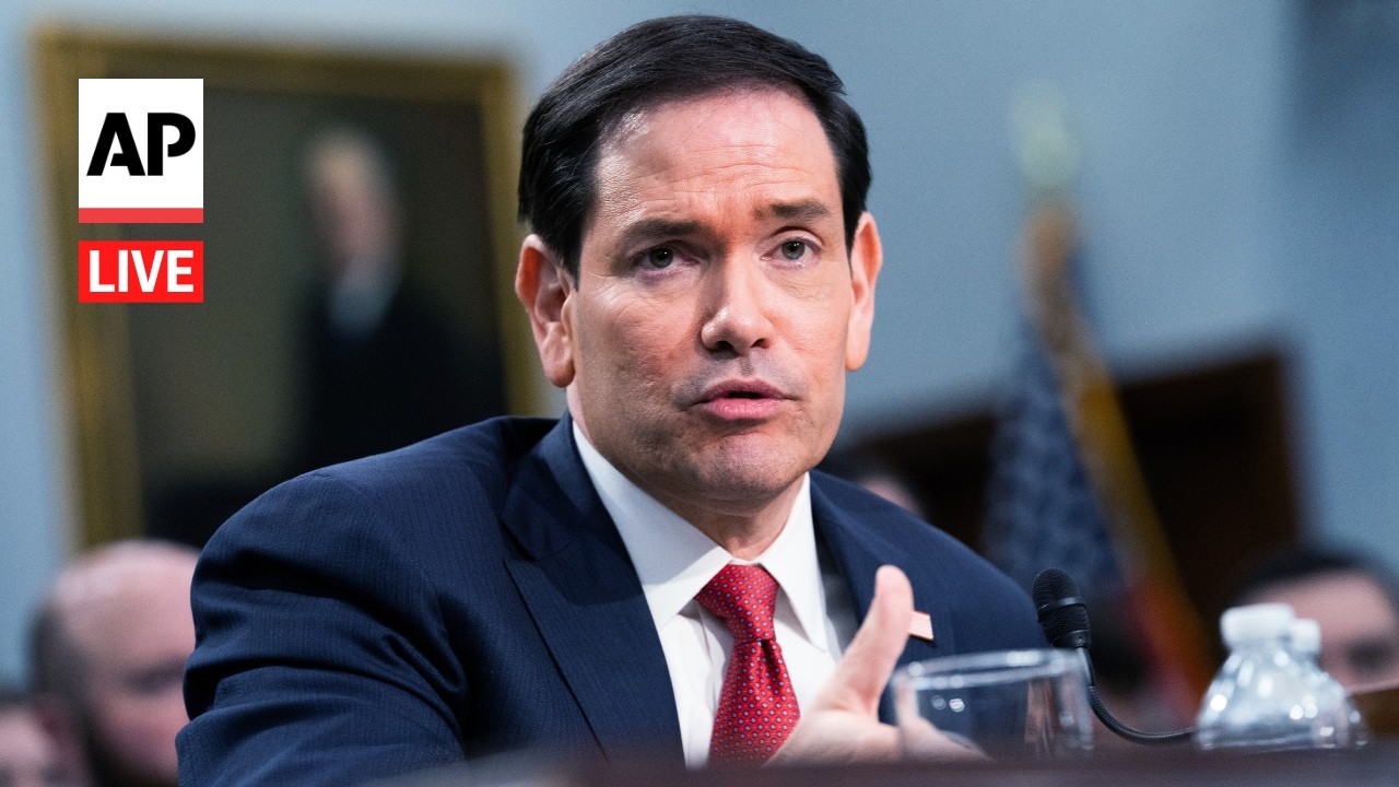 Video | LIVE: Marco Rubio testifies before House panel for first time since Iran war began