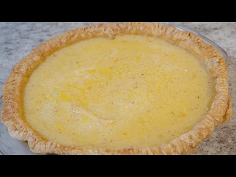 How to Make Homemade Egg Custard Pie