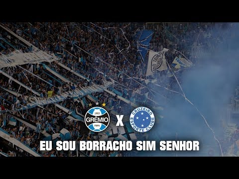 "Geral do Grêmio - Eu Sou Borracho Sim Senhor | Grêmio 1x0 Cruzeiro" Barra: Geral do Grêmio • Club: Grêmio