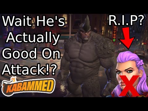 7 Star Rank 4 Rhino Is A Solid Attacker! | Marvel Contest Of Champions