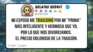 Mi ESPOSO me TRAICIONÓ por mi "PRIMA" más INTELIGENTE y HERMOSA que yo, por lo que nos DIVORCIAMOS