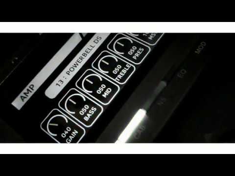 Mooer GE200 - Amp POWERBELL DS - Cab EV 5050 412 -  Song by Zham Yusof