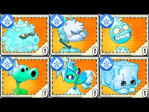 Plants vs. Zombies 2 Mod | All ICE Plants LEVEL 1000 Power-Up vs Ancient Egypt Final Boss