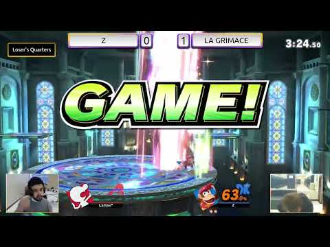 Smash North America Edition 1 (SNA) - Loser's Quarters - Z (Diddy) Vs LA GRIMACE (GnW)