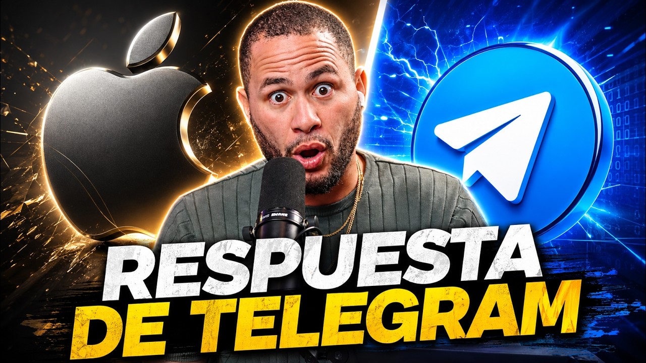 Apple ROMPE EL SILENCIO SOBRE TELEGRAM!