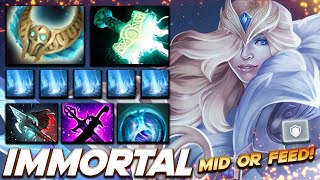 Crystal Maiden Mid Or Feed Ownage - Dota 2 Pro Gameplay [Watch & Learn]
