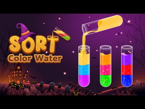 Color Water Sort Woody Puzzle Gameplay T10a22H - YouTube
