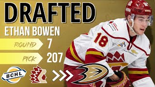 DRAFTED: Ethan Bowen