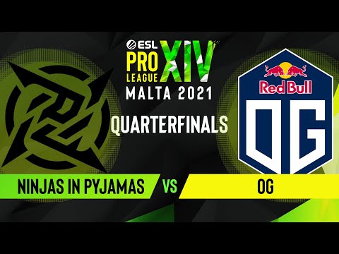 CS:GO - OG vs. Ninjas in Pyjamas [Mirage] Map 2 - ESL Pro League Season 14 - Quarterfinals