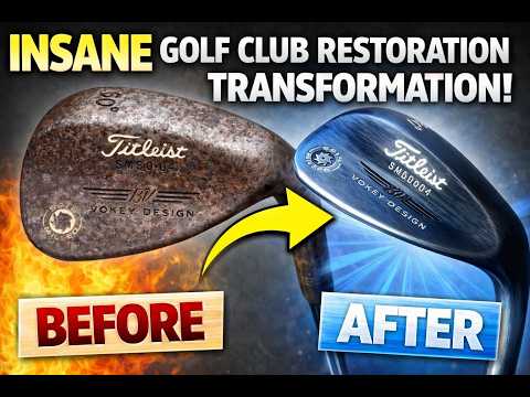 3 Minute Restorations - Titleist Vokey DIY Restoration