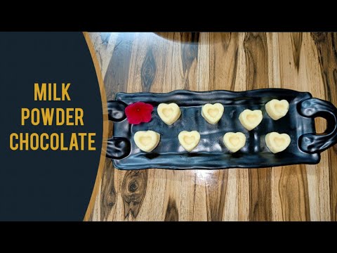 How to make Milk Chocolate | Homemade white chocolate Recipe | Homemade Chocolate Recipe with butter